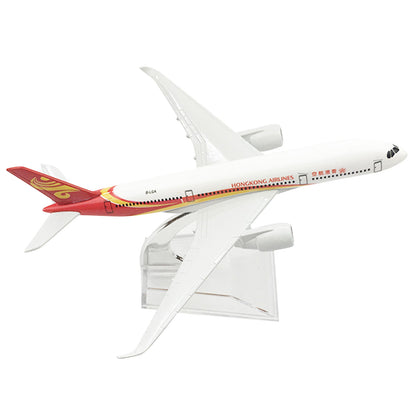 1/400 Hongkong Airlines A350 Aircraft Model Alloy Simulation Airplane Display B