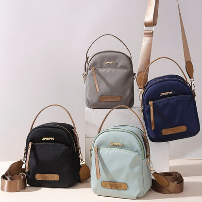 Nylon Waterproof Small Square Bag Shoulder Messenger Bag Purse Crossbody Handbag