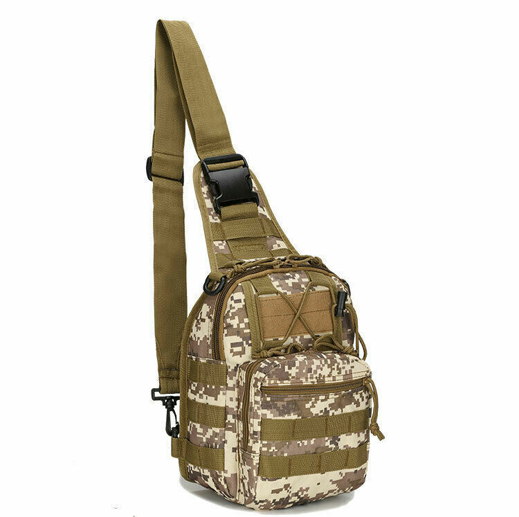 Outdoor Military Shoulder Bag Camping Hunting Daypack Sport Camouflage Backpack