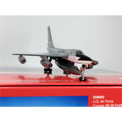 1:200 Herpa U.S. Air Force Convair B-58 Hustler Aircraft Diecast Airplane Model