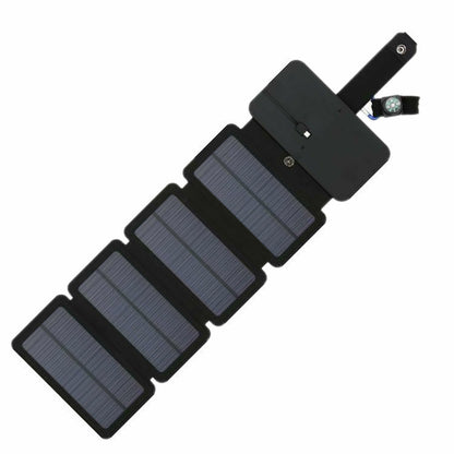4P Folding Solar Panel Power Bank Charger Waterproof Outdoor Camping w/ USB AU