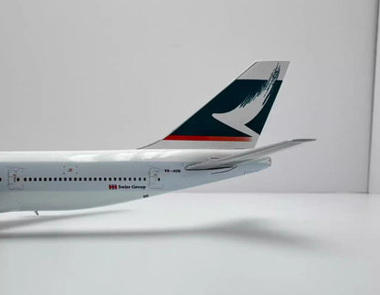 1:400 YY Wings CATHAY PACIFIC BOEING 747-300 Passenger Airplane Diecast Model