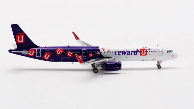 JC Wings HK Express Airways Airbus A321 B-LEJ 1/400 diecast plane model aircraft