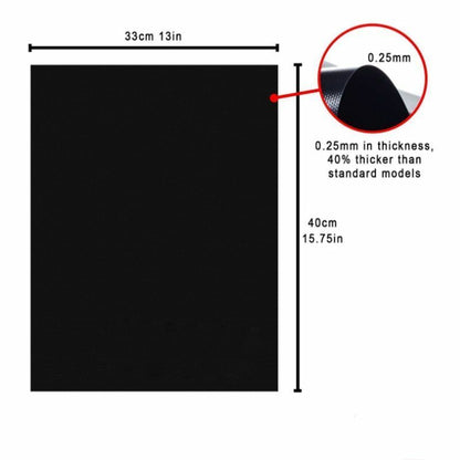 Barbecue Mat 40x60 0.25mm Grill Oven Set Non-stick Baking Gas Charcoal Electric