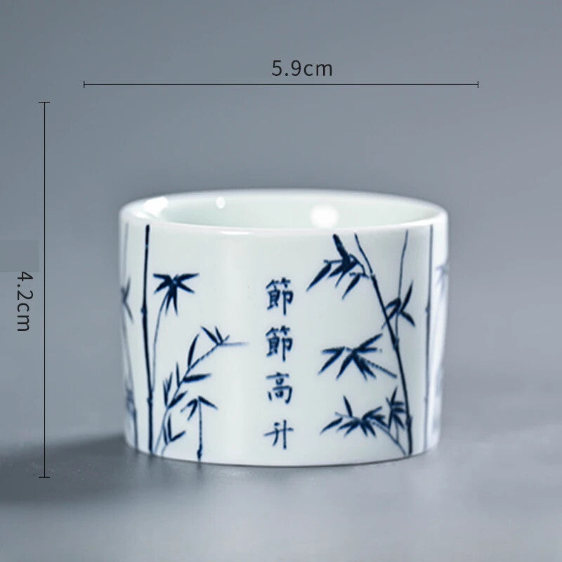1pcs Celadon Teacup Home Small Tea Bowl Chinese Traditional Tea Accessories