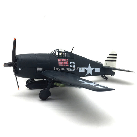 1:72 1945 WWII F6F Hellcat Military Airplane Model Diecast Army Plane Model