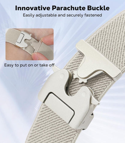 18Mm Elastic Nylon Watch Band for Garmin Venu 3S/4 41Mm/2S/Vivoactive 4S/Vivomov