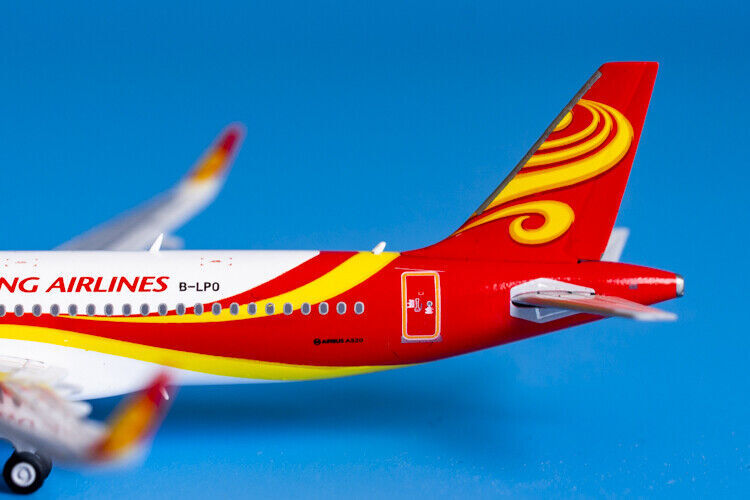 1:400 JC Wings HONGKONG AIRLINES AIRBUS A320 Passenger Airplane Diecast Model