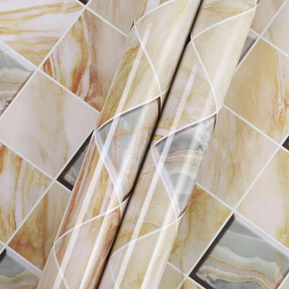 Kitchen PVC Wall Stickers 60cm x 10m Bathroom Self-adhesive Waterproof Wallpaper