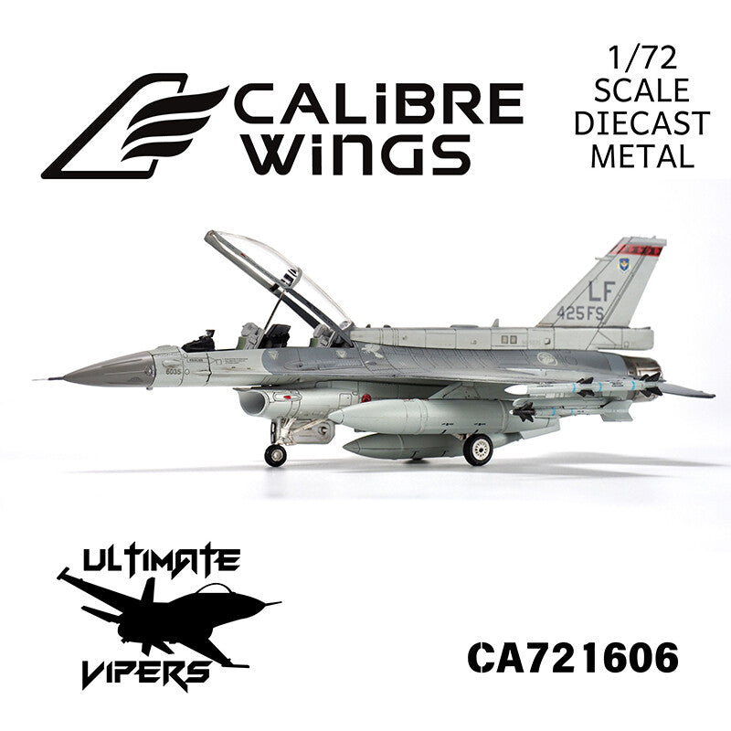 1:72 Calibre Wings RSAF F-16D 425th FS Luke AFB 96-5035 Fighter Diecast Model