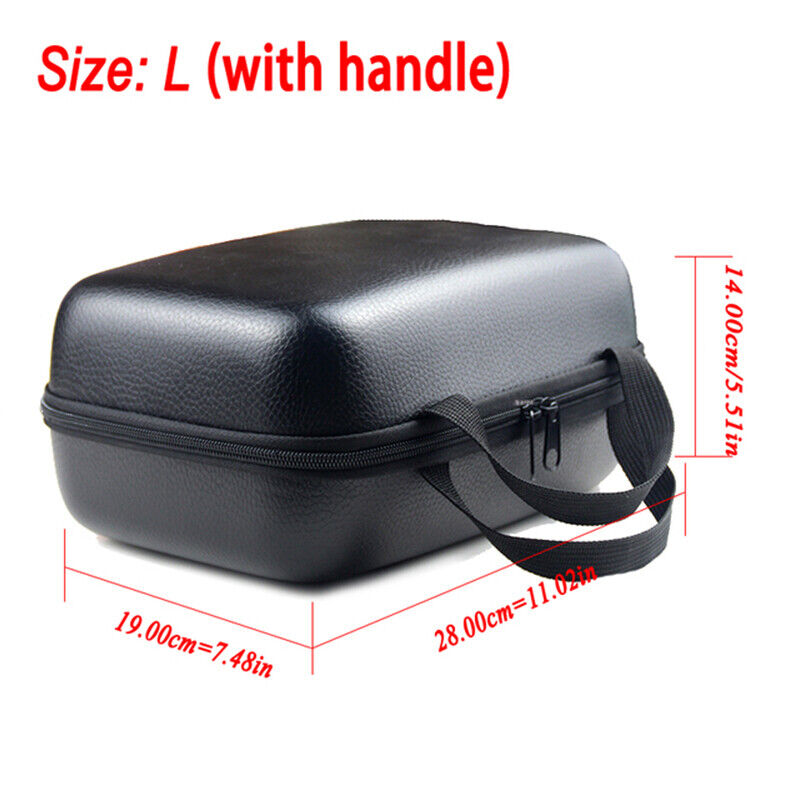 Fishing Reel Bag Case Hard Shell Shockproof Waterproof Cover Zip Storage Case