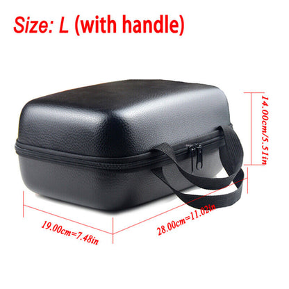 Fishing Reel Bag Case Hard Shell Shockproof Waterproof Cover Zip Storage Case