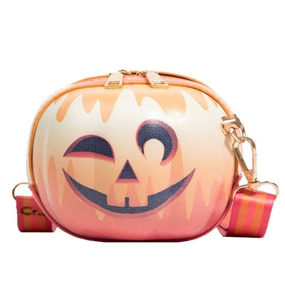 Shoulder Bag Pumpkin Purse Trendy Fashion Messenger Bag Small Purse 12*10*12 CM