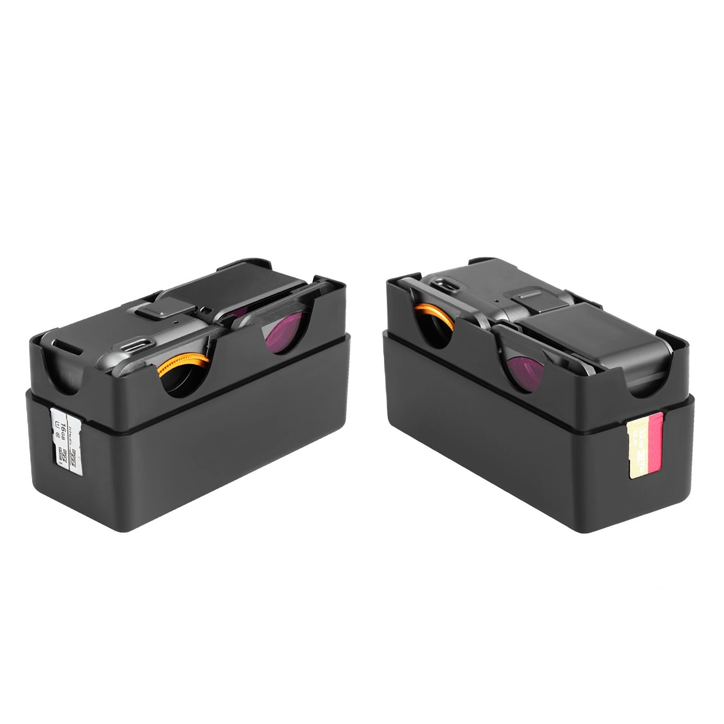Portable Mini Storage Box Protective Case For DJI Action 2 Camera Accessories