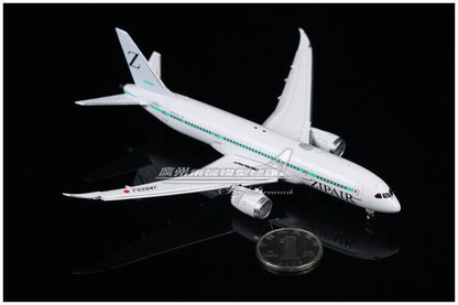 1:400 JC Wings ZIPAIR BOEING 787-8 Passenger Airplane Flap Down Diecast Model