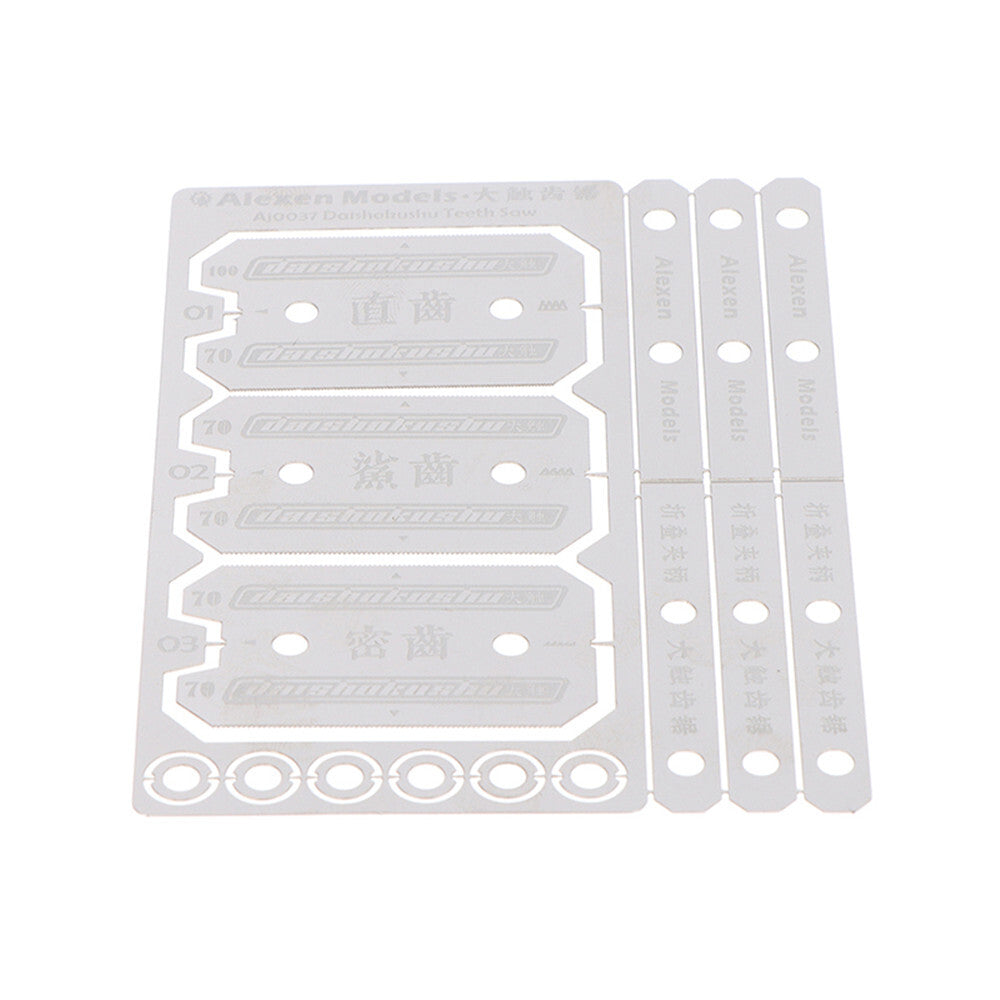 Stainless Steel Etching Saw Blade Model Plate Cutting Separating Tool for Gundam