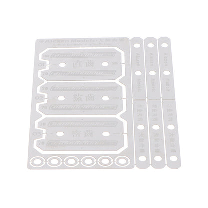 Stainless Steel Etching Saw Blade Model Plate Cutting Separating Tool for Gundam