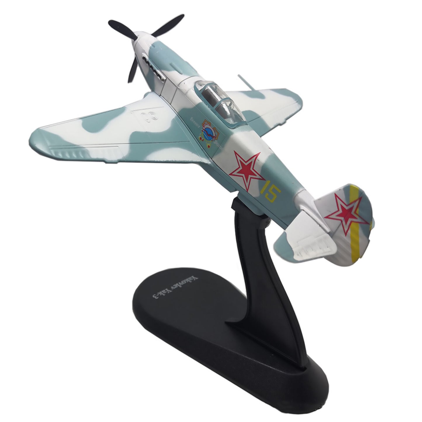 1/72 Alloy WWII Soviet Yak-3 Fighter Military Aircraft Model With Display Stand