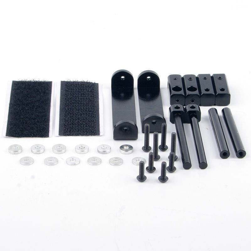 1:10 HSP Racing RC Car Metal Adjustable Stealth Body Shell Mount With Magic Tape