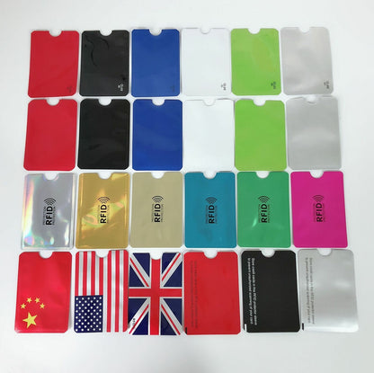 Rfid Card Holder Card Protection Case Rfid Wallet Card Bag Anti Credit Card Case