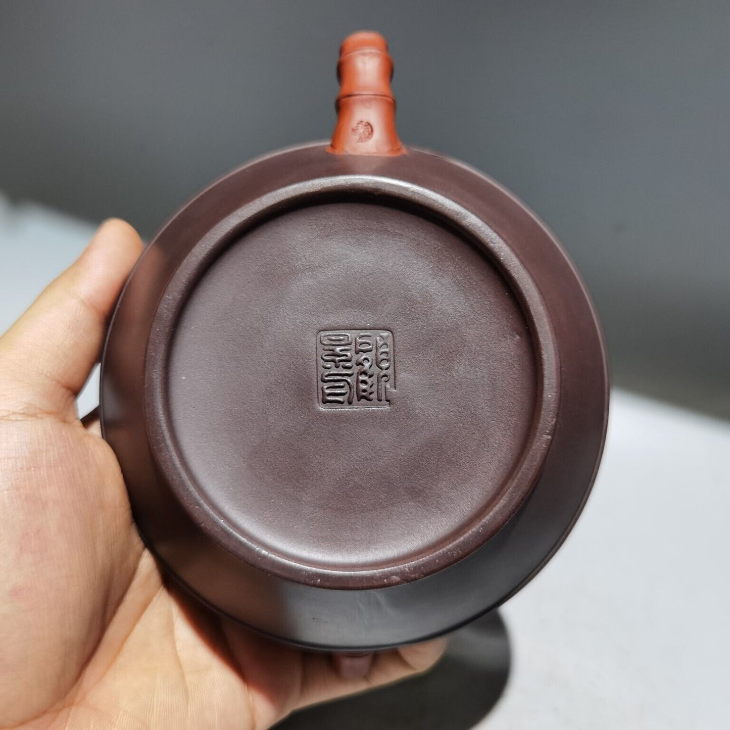 vintage chinese yixing purple clay teapot zisha bamboo teaware collection rare
