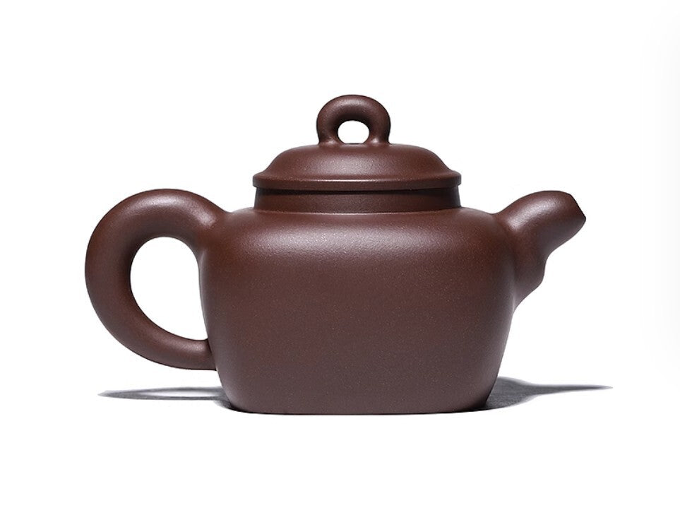 250cc chinese Yixing Handmade Zisha teapot purple clay DunFang Gongfu Hu Tea Pot