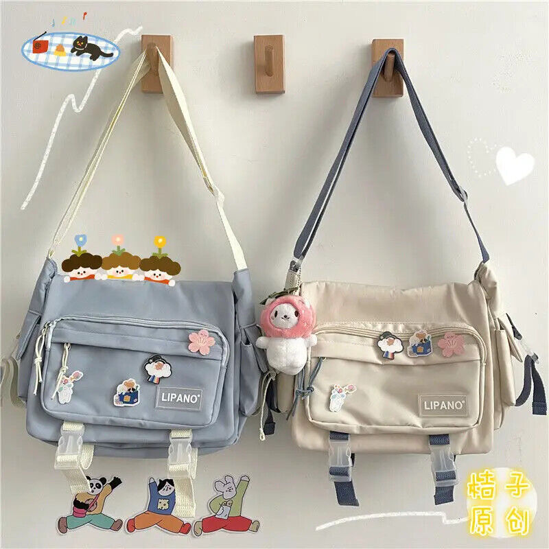Bag Handbags School Single Shoulder Girl Student Postman Women's
