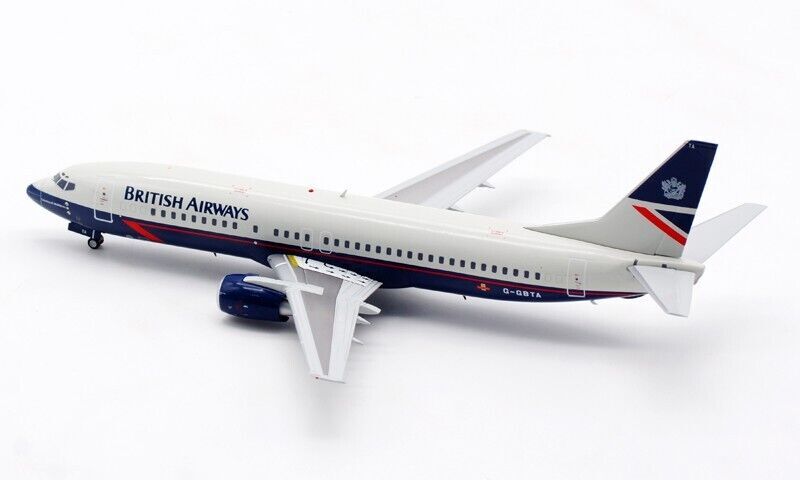 1:200 JC Wings BRITISH AIRWAYS BOEING 737-400 Passenger Airplane Diecast Model