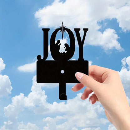 CIFbuy Metal Iron Wall Hook for Keys Belts Holiday Decor Gift