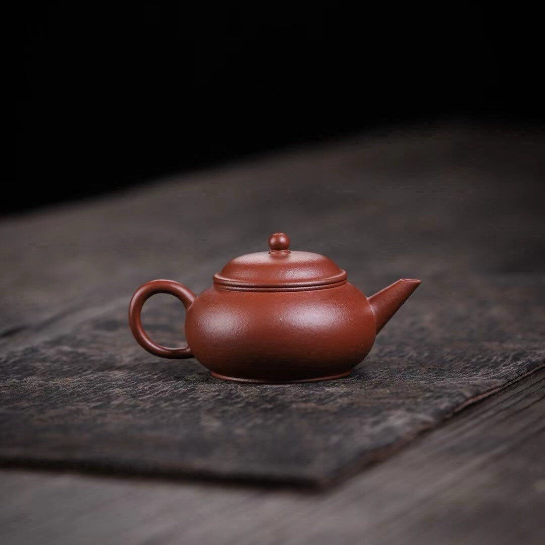 110cc Eggshell Thin Yixing Zisha Purple Clay JiangpoNi Handmade Shuiping Teapot