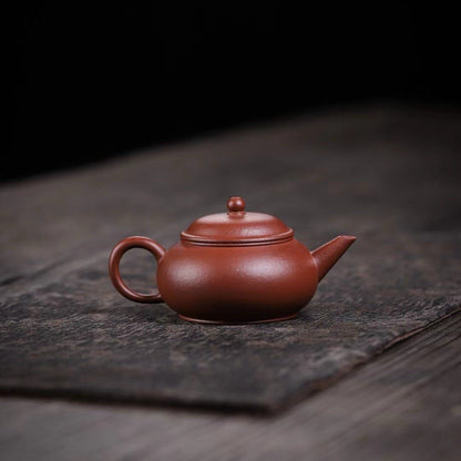110cc Eggshell Thin Yixing Zisha Purple Clay JiangpoNi Handmade Shuiping Teapot