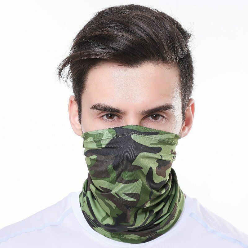 High Elastic Seamless Balaclava Fishing Tube Face Shield Scarf Headband Gaiter