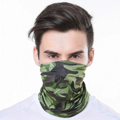 High Elastic Seamless Balaclava Fishing Tube Face Shield Scarf Headband Gaiter