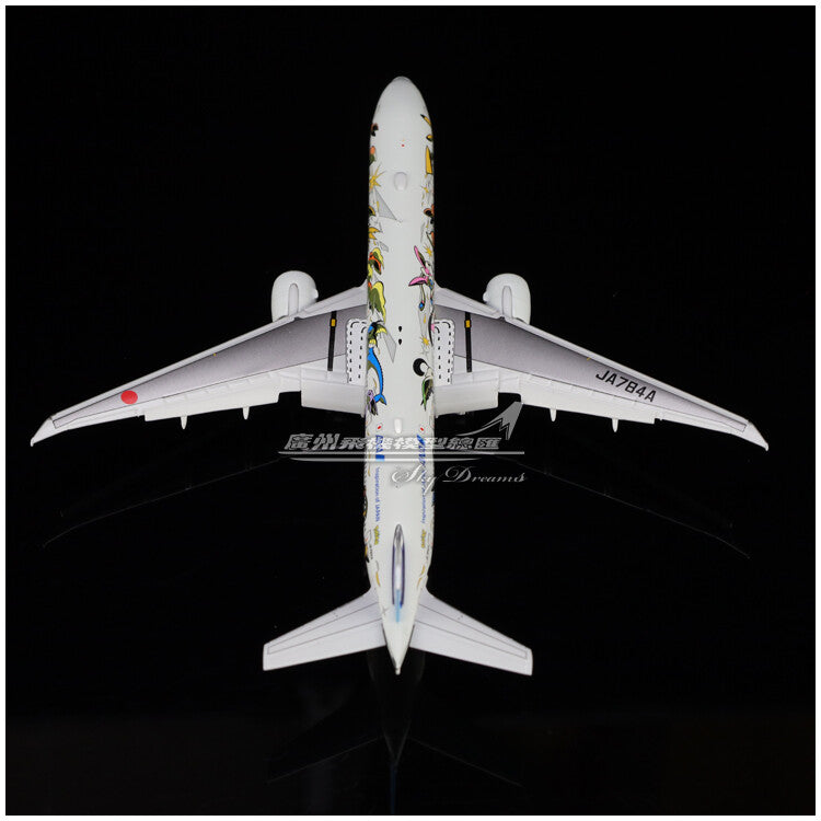 1:400 JC Wings ANA BOEING 777-300ER Flap Down Airplane Diecast Aircraft Model