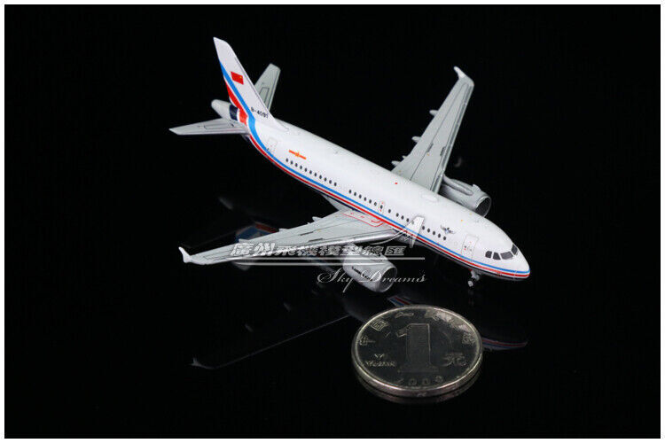 1:400 JC Wings China Air Force AIRBUS A319 Passenger Aircraft Diecast Model