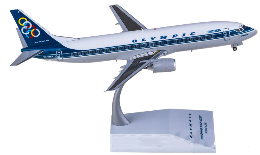 1:200 JC Wings Olympic Air B737-400 Passenger Airplane Diecast Aircraft Model