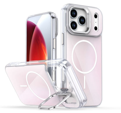 Magnetic Phone Case with Color-Changing Camera Bracket for iPhone 17 Pro Max/16