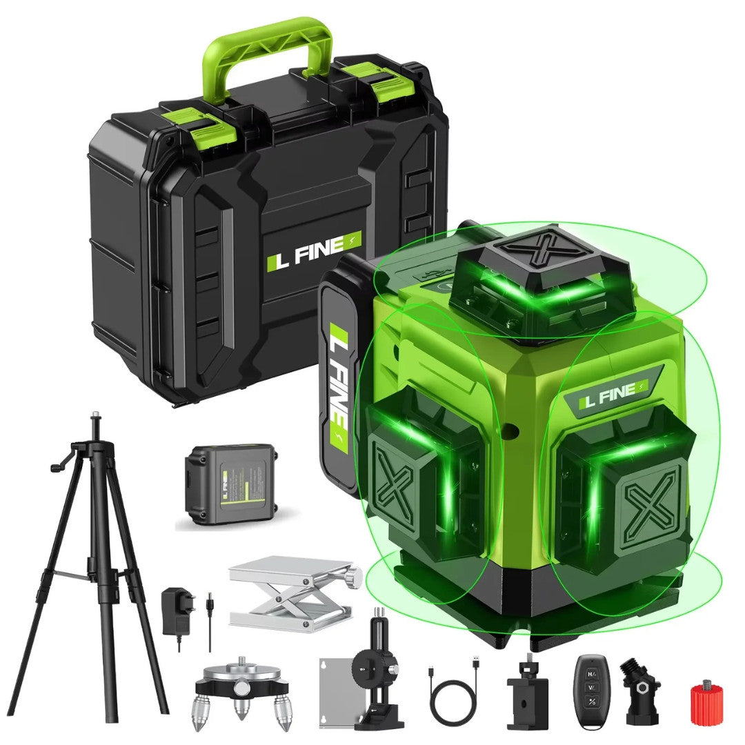2/4D16 Lines 360°Self-leveling Laser Levels Optional tripod And Vertical Tool