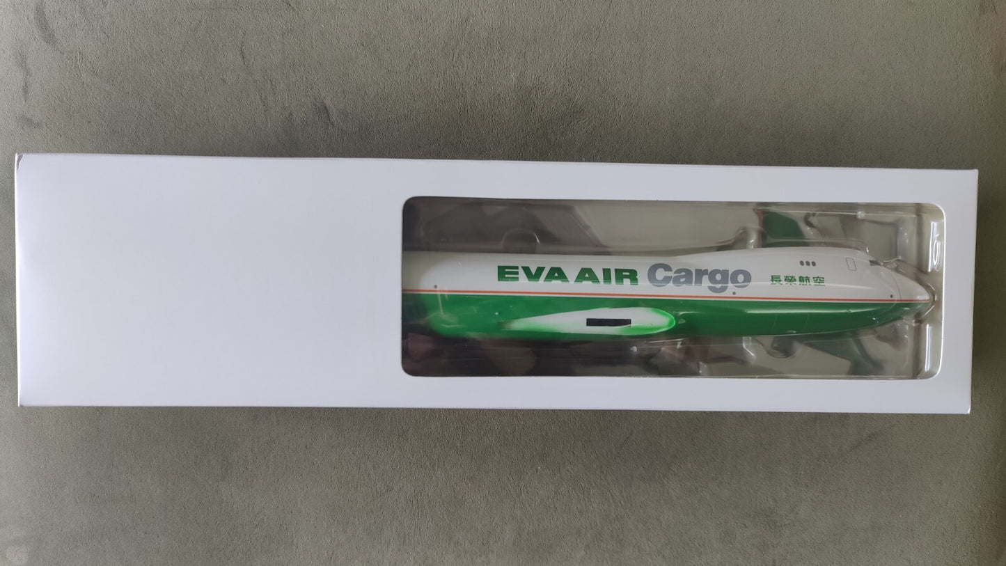 38CM 1:200 Hogan Eva Air Cargo Boeing 747-8F Airplane ABS Plastic Aircraft Model