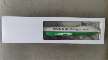 38CM 1:200 Hogan Eva Air Cargo Boeing 747-8F Airplane ABS Plastic Aircraft Model