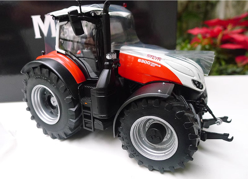 1:32 MARGE Steyr 6300 Terrus CVT Tractor Farm Construction Machine Diecast Model