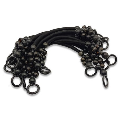 Retro Nylon Rope Wooden Beaded Handbag Handle DIY Purse Clutch Bag Accessories