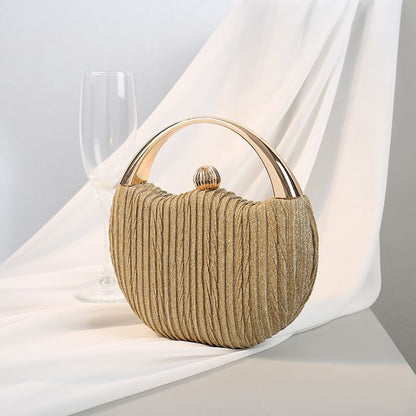 Clutch Bag Handbags Elegant Round Shoulder Bag Small Evening Clutch Bag Purses