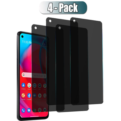 For Moto G Stylus 5G (2021) Privacy Tempered Glass Anti-Spy Screen Protector