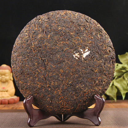 Top-grade Cooked Tea Menghai Big Tree Organic Pu'er Tea Black Tea 380g 勐海陈香