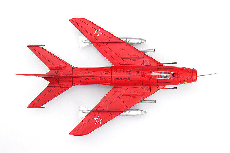 PANZERKAMPF 1/72 MIG-19S Russia Air Force Fighter Diecast Military Plane Model