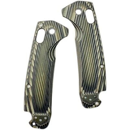 1 Pair G10 Handle Scale for Benchmade North Fork 15031 Twill Military Green