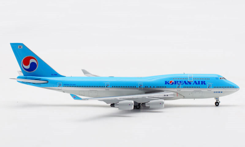 JC Wings Korean Air For Boeing B747-400 HL7461 1/400 Aircraft Pre-built Model
