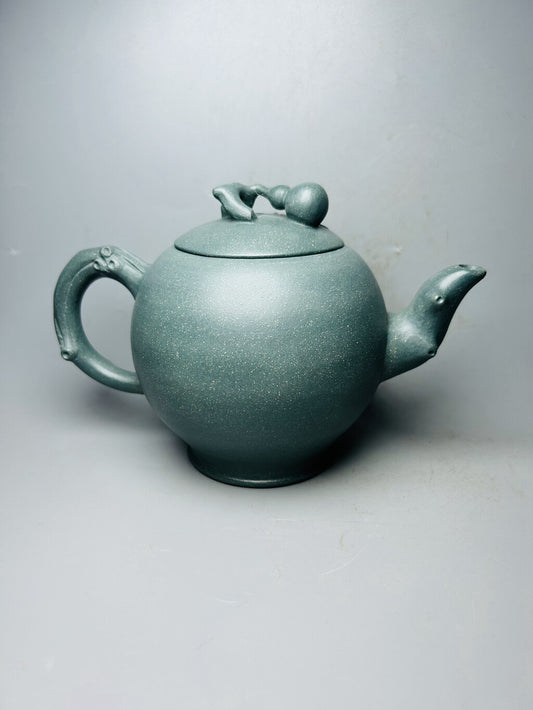 Chinese Yixing Zisha Clay Handmade Exquisite Gourd Teapot