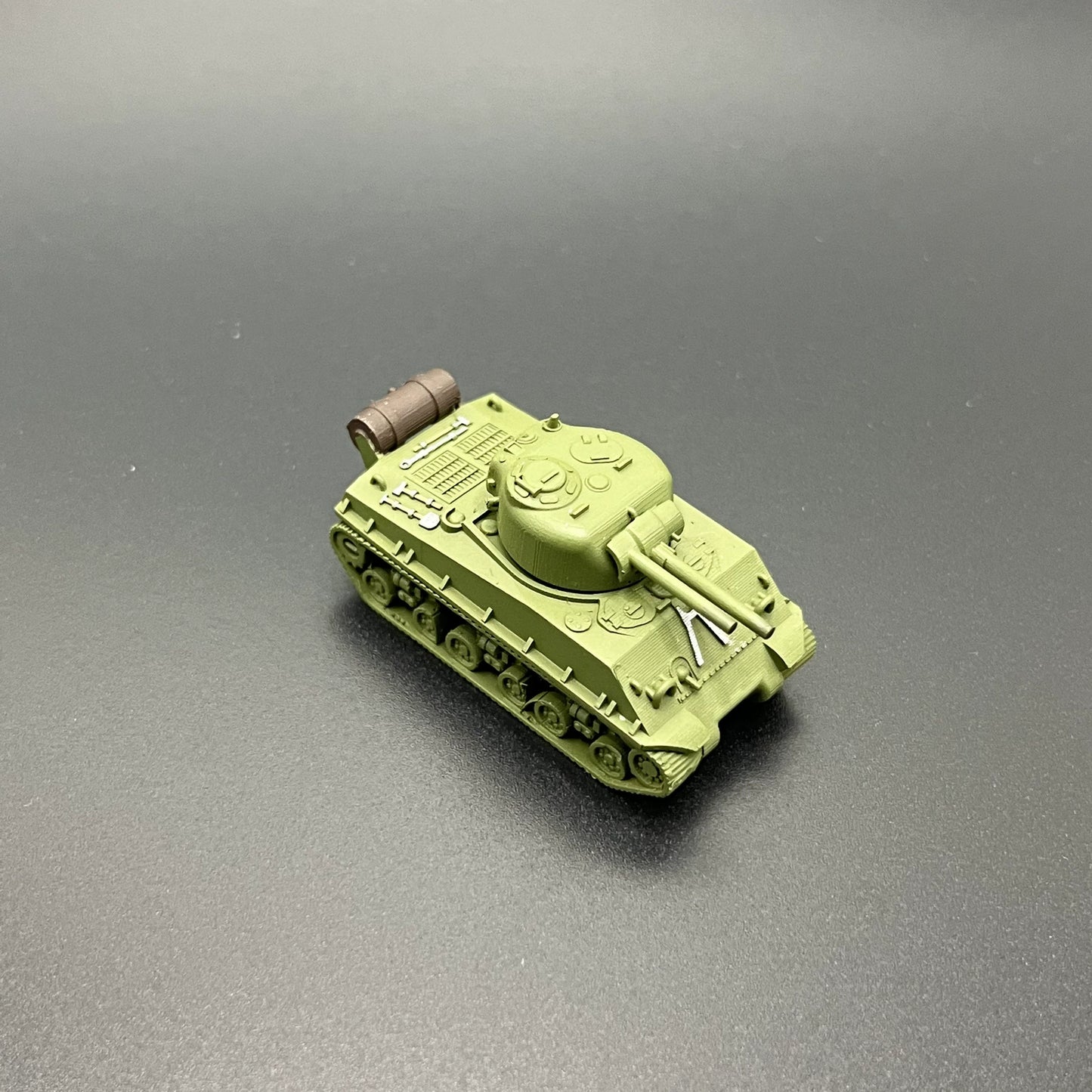 1/144 Ww Ii Us M4a3-e8 Sherman Medium Tank Finished Model 3d Printed